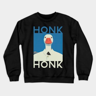 Goose Meme Honk Honk Crewneck Sweatshirt